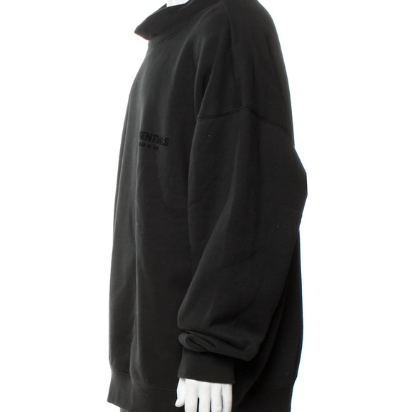 100% Authentic Essentials Black Cowl Neck Sweater - Size XXS - Picture 2 of 11